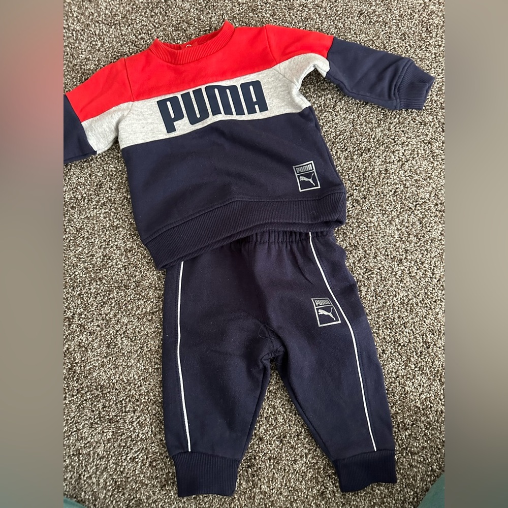 Baby Boy Puma sweatsuit